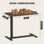 Table de lit réglable et mobile Kristee avec roulettes cachées-2107127401-2125757468