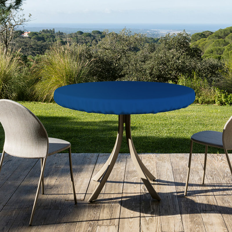 Heavy-Duty Multipurpose Round Patio Table Top Cover, Waterproof Outdoor UV-Resistant Table Cover, null, null