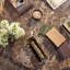 Pavlo Coffee Table-Dark Brown Acacia