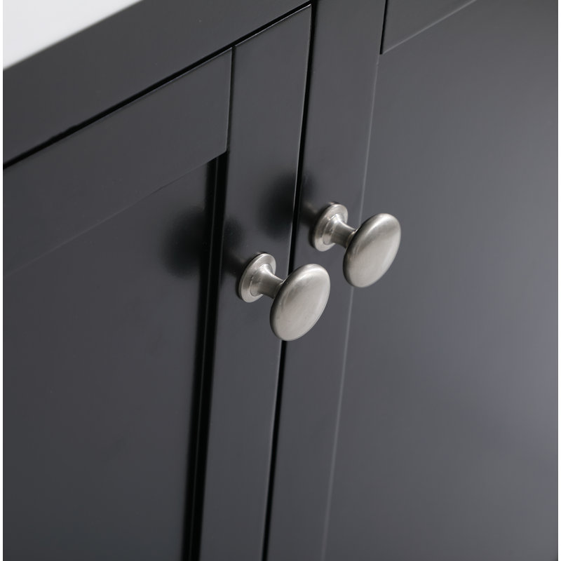 Ensemble de meuble-lavabo simple 42 po Pardue, Noir