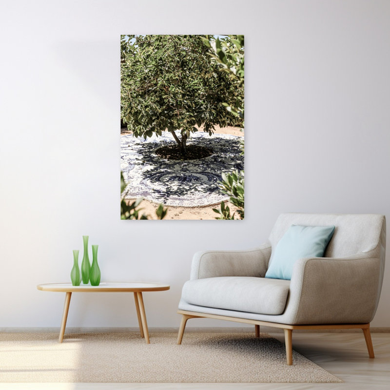 Art contemporain, paysage contemporain, art abstrait, H 48 po x l 32 po
