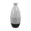 Vase texturé, gris-1204646644