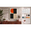 Study in Four Geometric - Wrapped Canvas-131764850-131764849