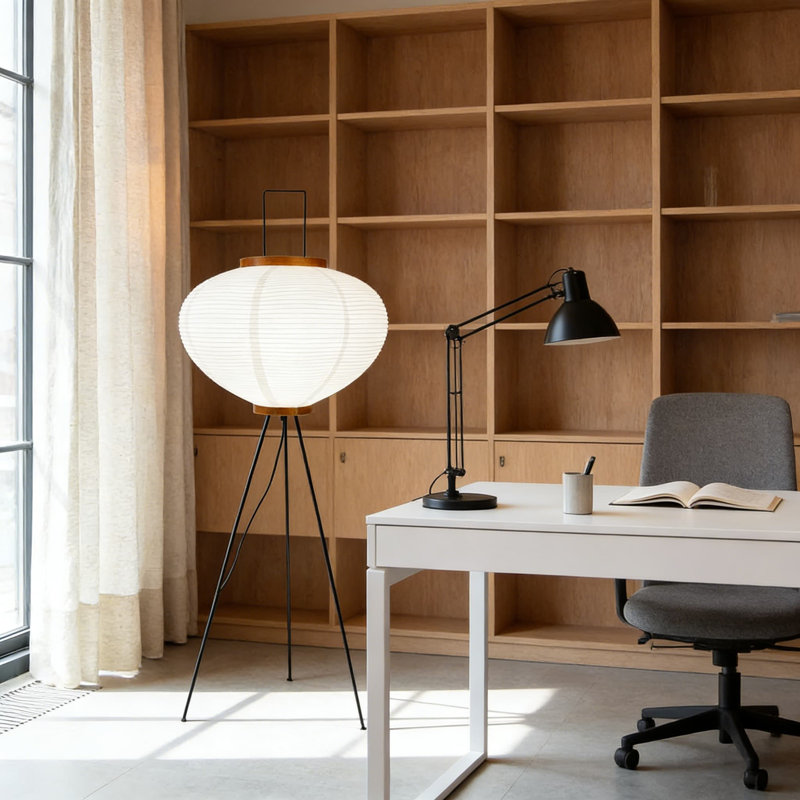 Lampe sur pied Noguchi Akari