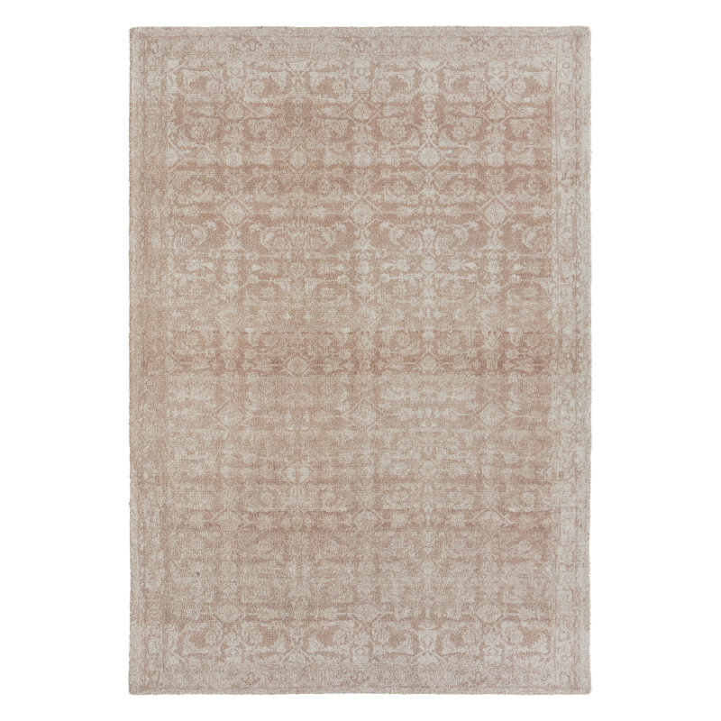 Tapis oriental brun clair touffeté Pearline, Rectangle 9 pi 6 po x 13 pi 6 po