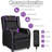 Faux Leather Recliner-51712767