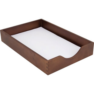 Wood Paper Organizer
