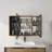 Bathroom Mirror Cabinet with Storage Combination