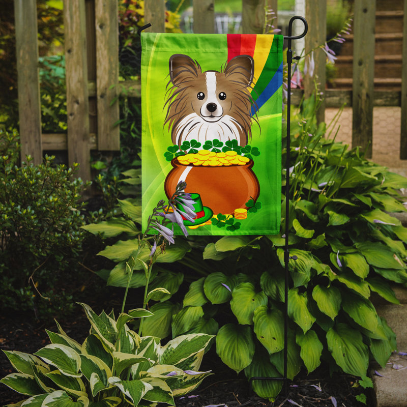 Drapeau de jardin Arella St. Patrick's, Papillon