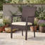 Ensemble de 2 chaises de jardin en osier