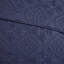 Ensemble de couvre-lit 3 pièces double / grand bleu marine - Microfibre et rembourrage, motif médaillon, lavable à la machine, style hongrois-124477755-124477758