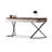 Rectangular Solid + Manufactured Wood+Stainless Steel with 2 drawers desk-109026495