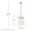 Luminaire suspendu moyen moderne-1972448360