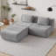 Canapé modulaire surdimensionné à 3 places Boneless-2131353541