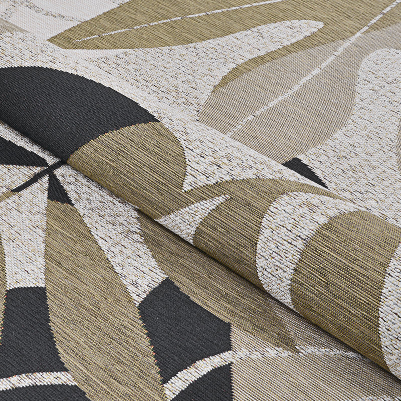 Dolce Floral Naturals Indoor Outdoor Area Rug, Rectangle 4' x 5'10"