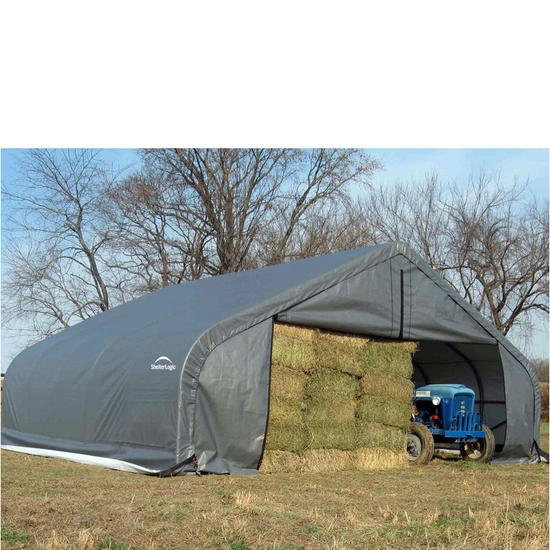 22.5' W x 28' D Garage, Gray