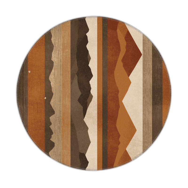 Zenith Mirage Indoor And Outdoor Area Rug, Round 5'