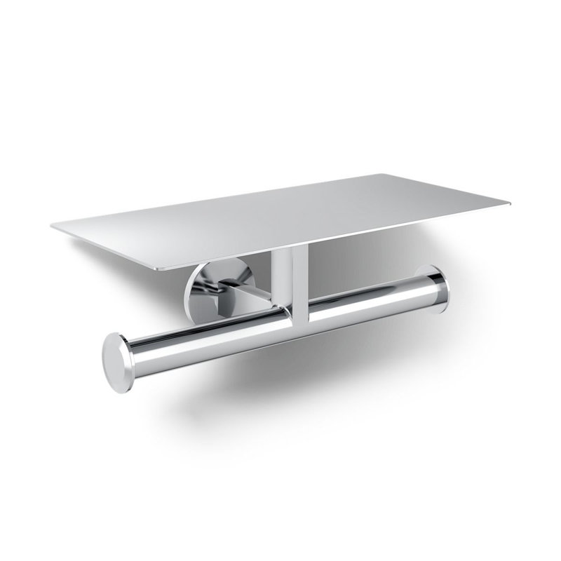 Components™ Covered Double Toilet Tissue Holder, Polished Chrome