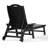 Brighton Outdoor Poly Reclining Chaise Lounge With Wheels & Cup Holder-557471172