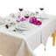 Christmas Deer Embossed Design Tablecloth and 8 Napkins-1501660998-1501660999