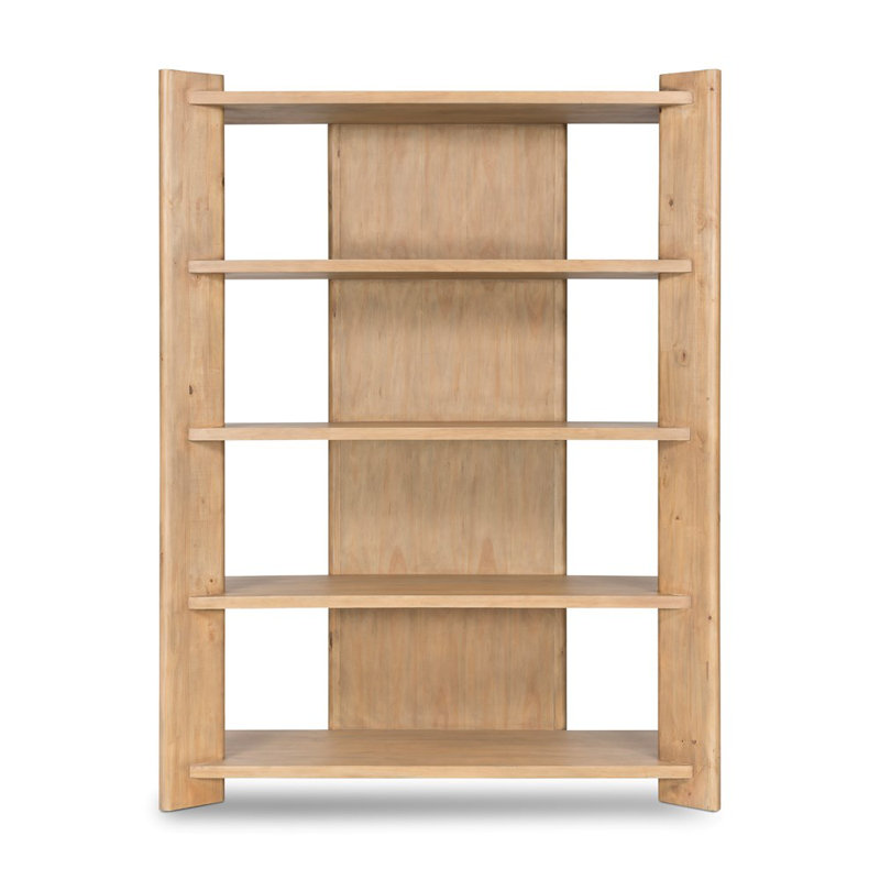 Bibliothèque standard en bois massif H 83 "x l 62" Greyson