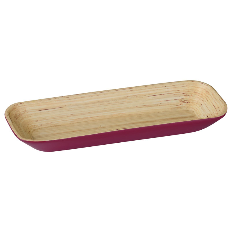 Wood Tray, 4cm H x 36cm W x 14cm D