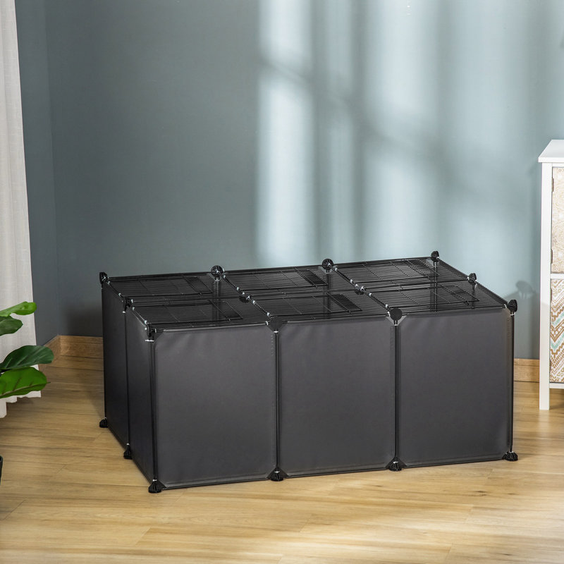 Weather Resistant Small Animal Cage, Grey