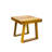 U_STYLE Acacia Wood Outdoor Lounge Set - Chair & Ottoman, Perfect For Patios, Balconies, And Gardens-1027845388