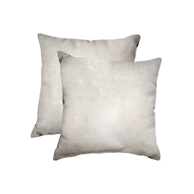  Cowhide Throw Pillow