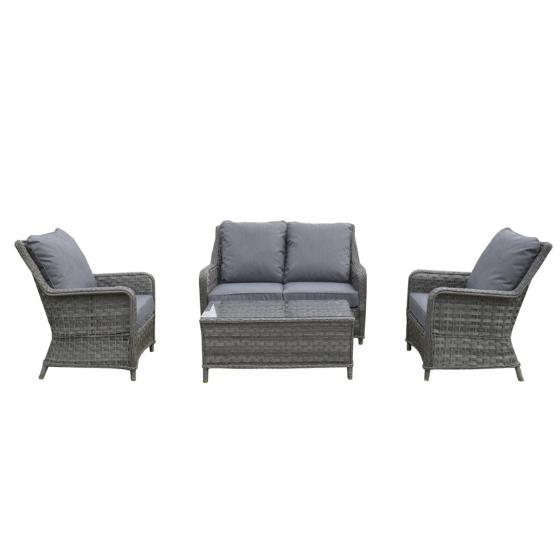 Mary 4 Seater Rattan Sofa Set