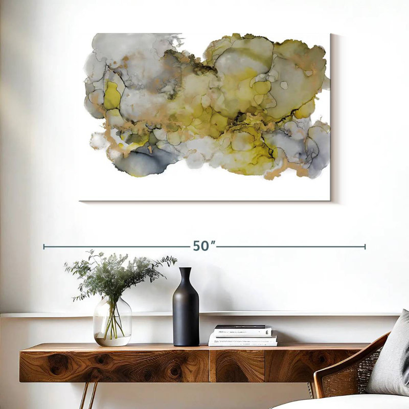 Avery Interlude Abstract, 26" H x 39" W