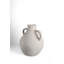 Vase en papier mélangé blanc H 13,6 po et diamètre 11,8 po Perth-459942683