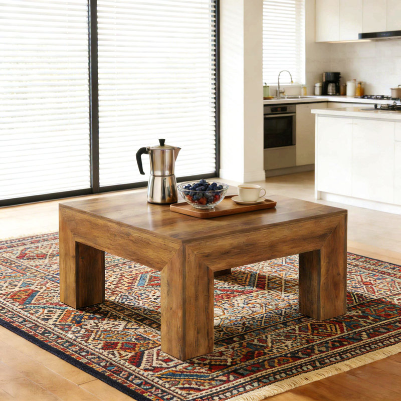 Square Greeting Table,Coffee Table,Cocktail Table,Rustic Accent Center