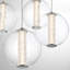 Luminaire suspendu 5 lumières Atomo-103715618-103715621