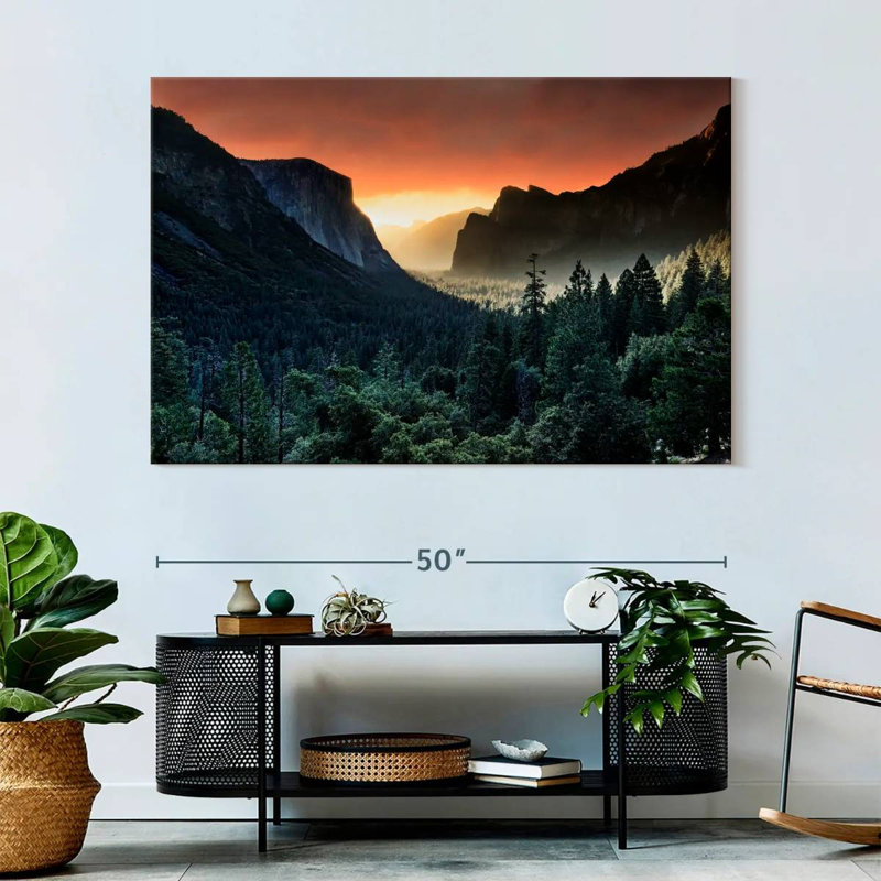 Harnek Forest Last Light, 34" H x 51" W