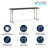 Parker Rectangular Plastic Folding Training and Event Table-66796323-66796319