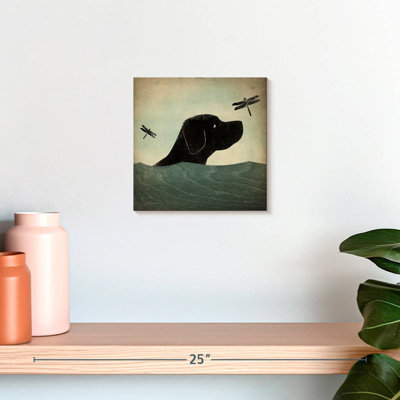 Nage de chien noir Brampt