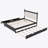Clorindo Upholstered Standard Bed with Drawers-111891193