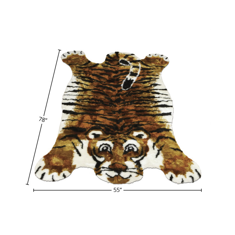 Tiger Playmat, Novelty 4'7" x 6'7"