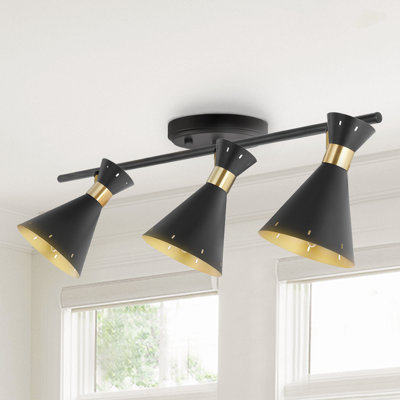 Jacobien 30.5'' 3 -Light Track Track Kit with Dimmable