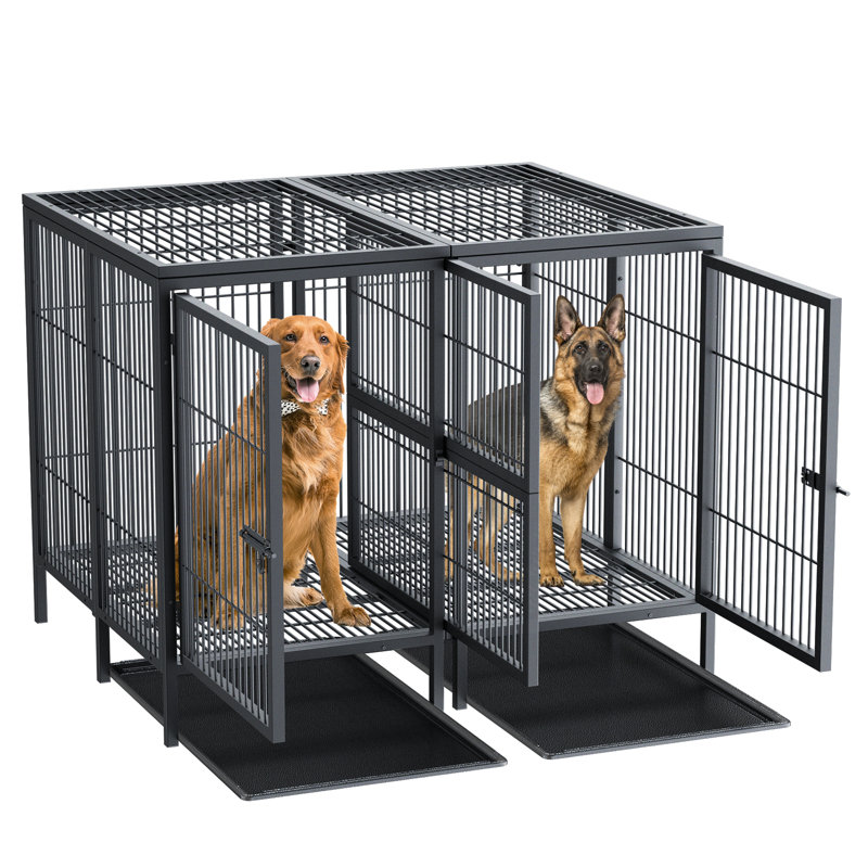 Dziedzic 52" Pet Cage with Waterproof Cover