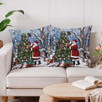 Polyester Vintage Look Pillowcase
