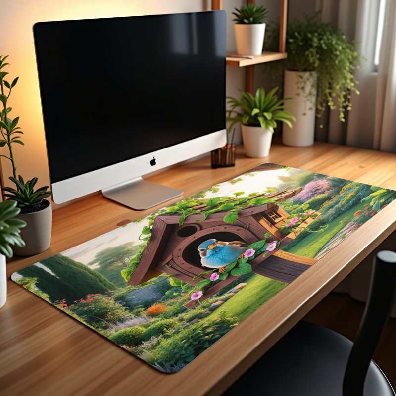 Polyester Desk Pad, 23.6x13.8