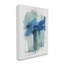 «Blue Scribbles Paint Single Photo Frame» par Grace Popp sur toile-105885142-105108635