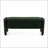 Elegant Long - shaped Storage Ottoman Bench of boucle material with Simple and Grand Design, Dark-1972554916