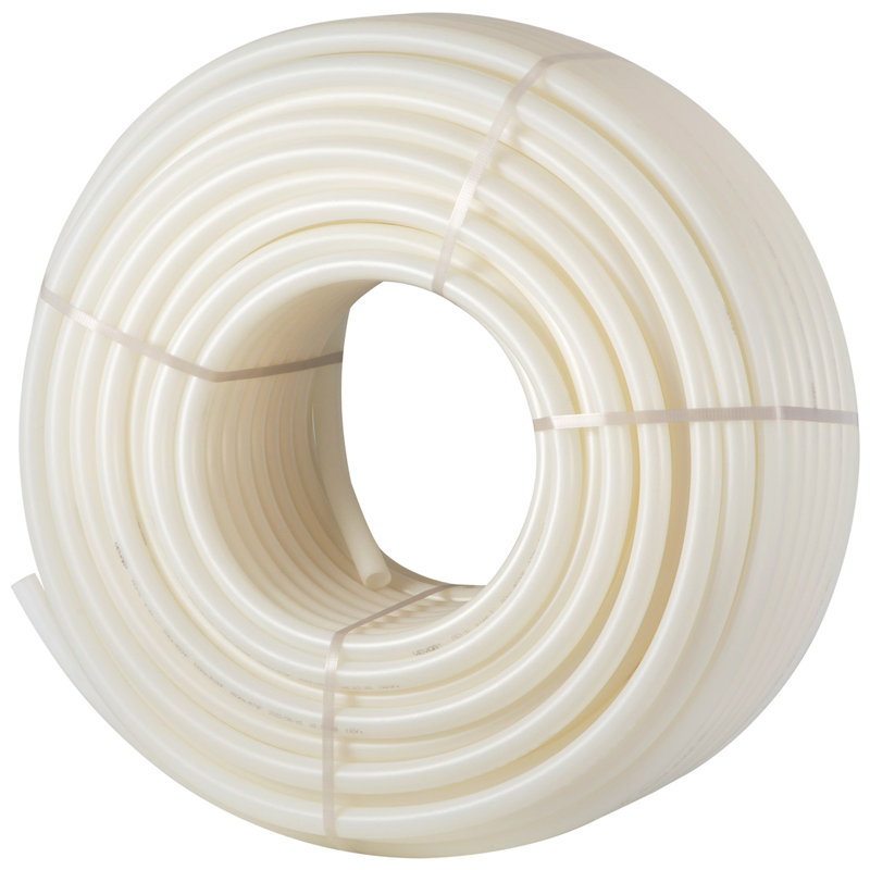 PEX Pipe, 1 Inch X 500 FT PEX Tubing, Non Oxygen Barrier White PEX-B Pipe, Flexible PEX Water Line For RV Sewer Hose, Plumbing, Radiant Heating