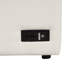 Canapé-lit modulaire rembourré en L 2 pièces avec roulettes et ports USB-408622573