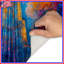 Grand tapis de bain abstrait gratte-ciel-646621734