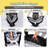 5-in-1 Baby Bassinet Bedside Sleeper, Portable Toddler Crib With Diaper Changing Station, Carry Bag, Cosleeper Bassinet Attach To Bed For Newborn To Toddlers