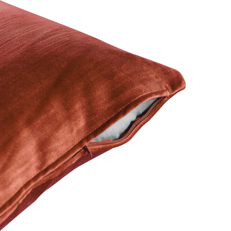 Casto Cotton Blend Pillow Cover, Fire